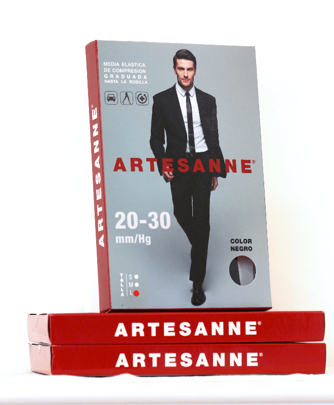 Artesanne calcetín de compresión hombre